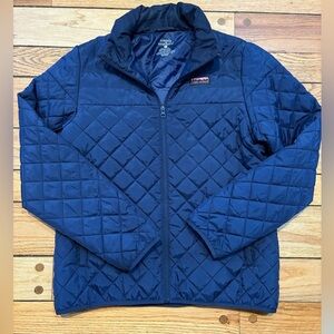 Women’s Simply Southern Blue Quilted Jacket coat size large